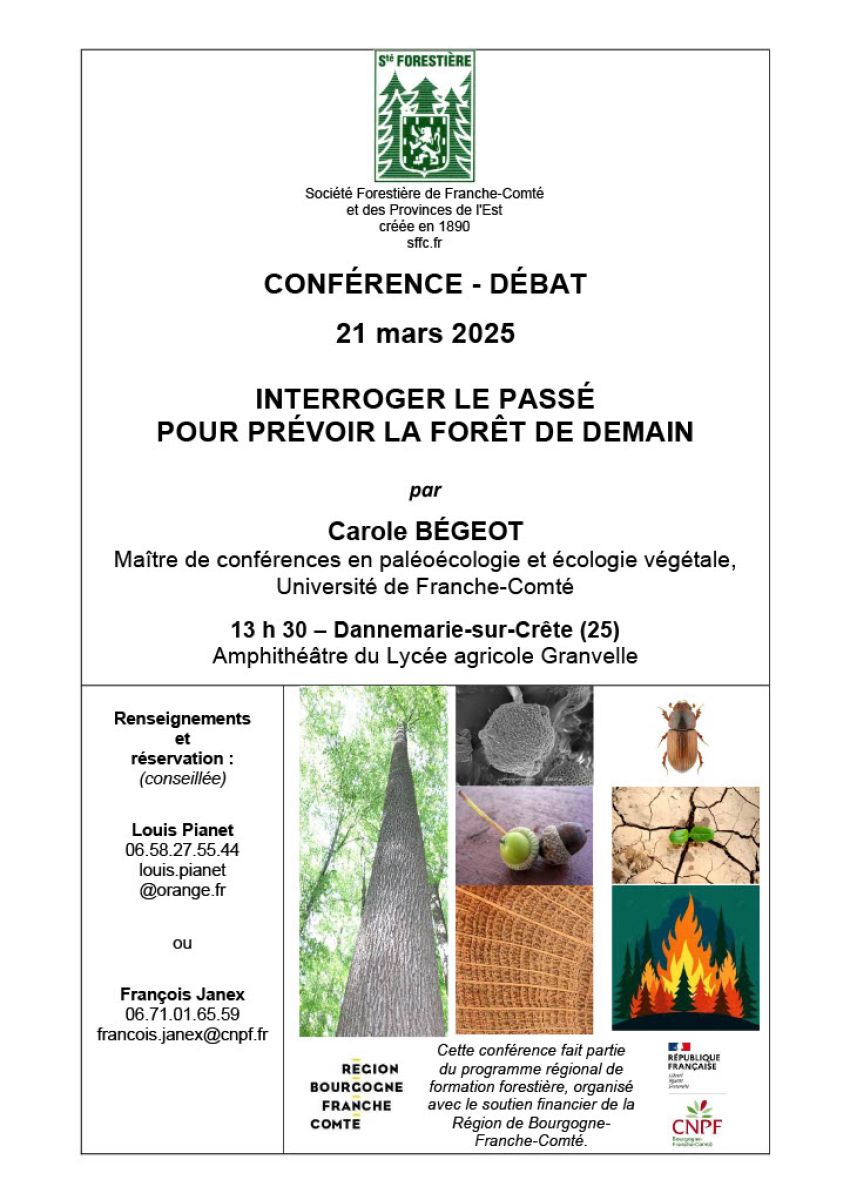 : Conférence du 21 mars 2025